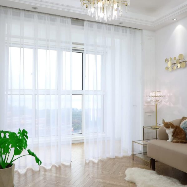 Sheer Window Curtains